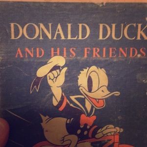 It is a 1934 Donald Duck and friends book